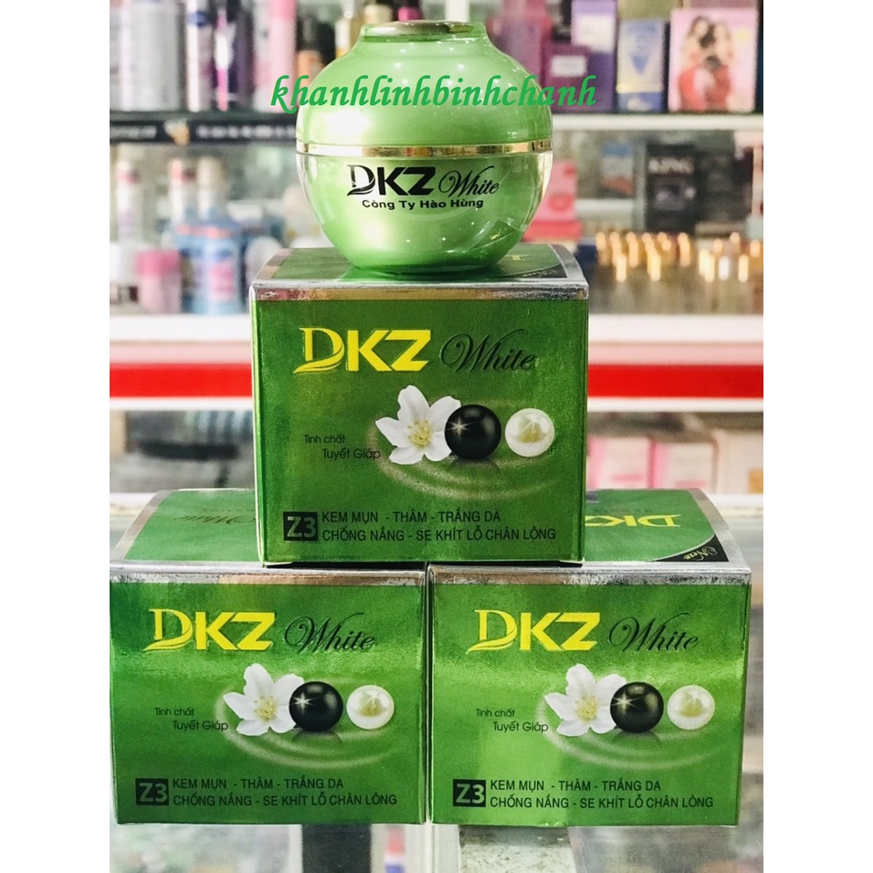 Kem ngừa mụn dưỡng da DKZ 12g