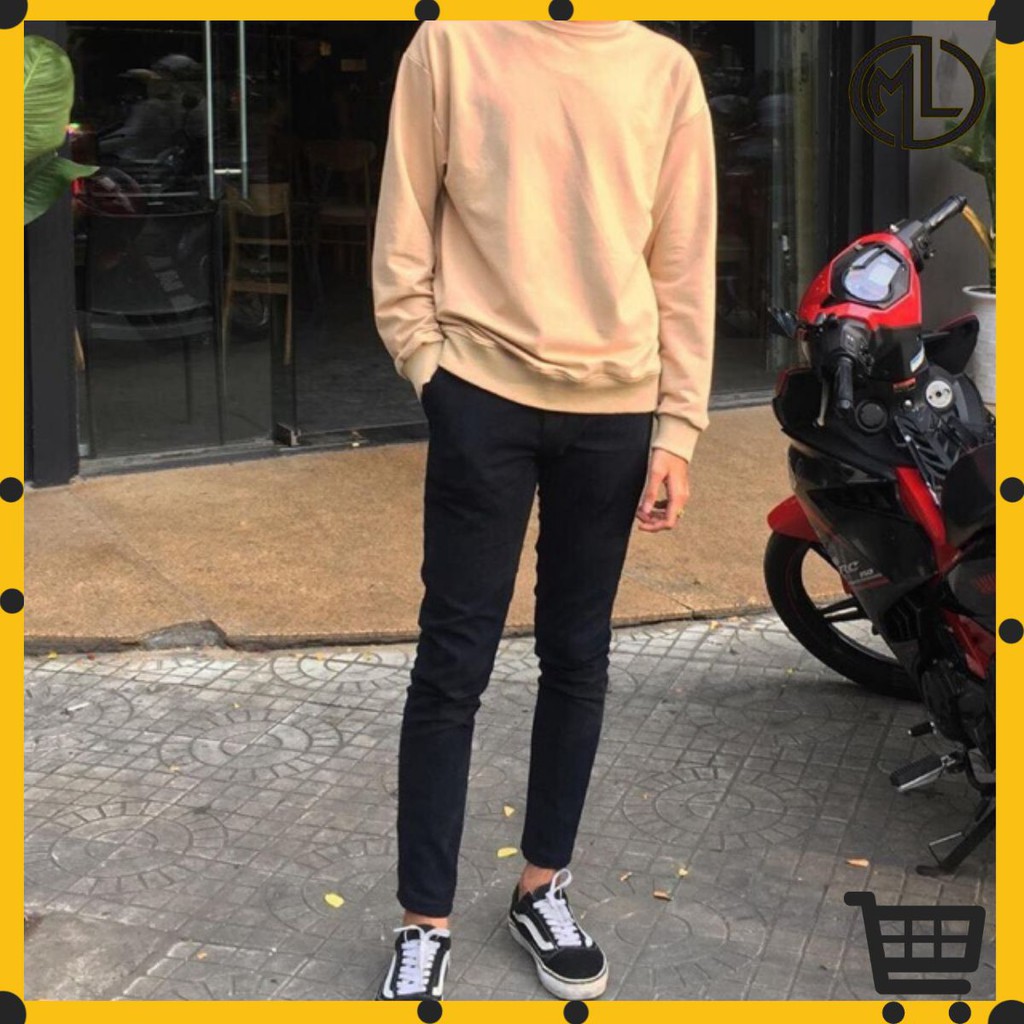 Áo Sweater Trơn Nam chất vải đẹp phong cách trẻ trung nhiều màu sắc maylanstore