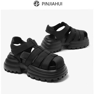 Giày Sandal Đế Dày Phong Cách La Mã Thời Trang Mùa Hè Mới 2022 Cho Nữ