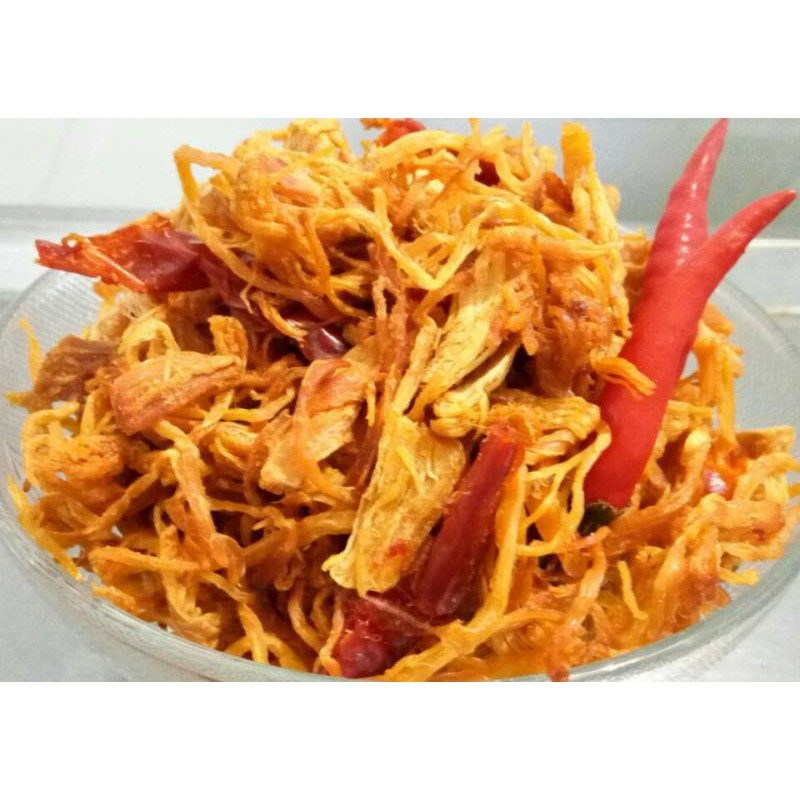 1KG KHÔ GÀ XÉ CAY KHÔNG LÁ CHANH