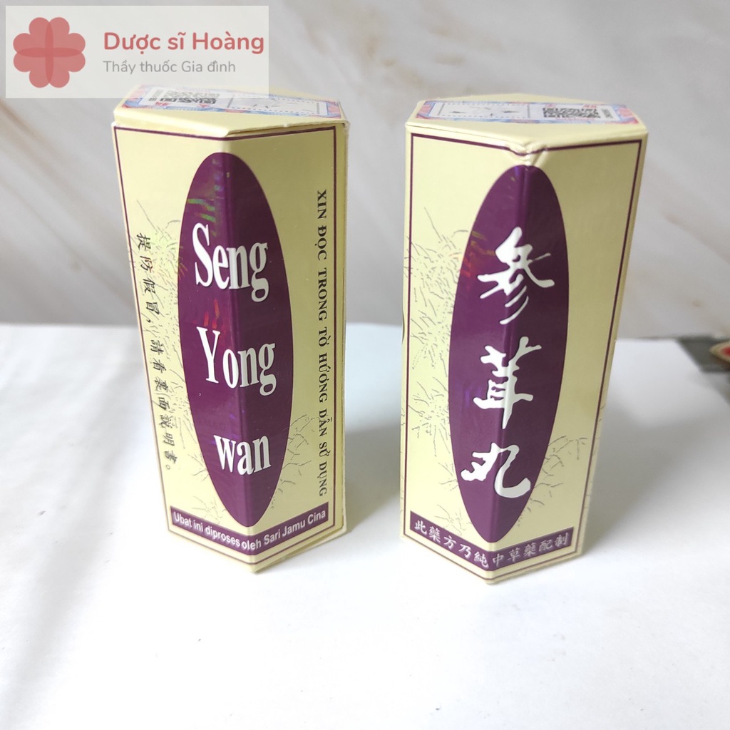 Tăng Cân Seng Yong Wan - Sâm Nhung Hoàn