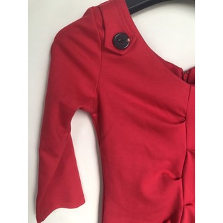 Đầm thun đỏ sz s