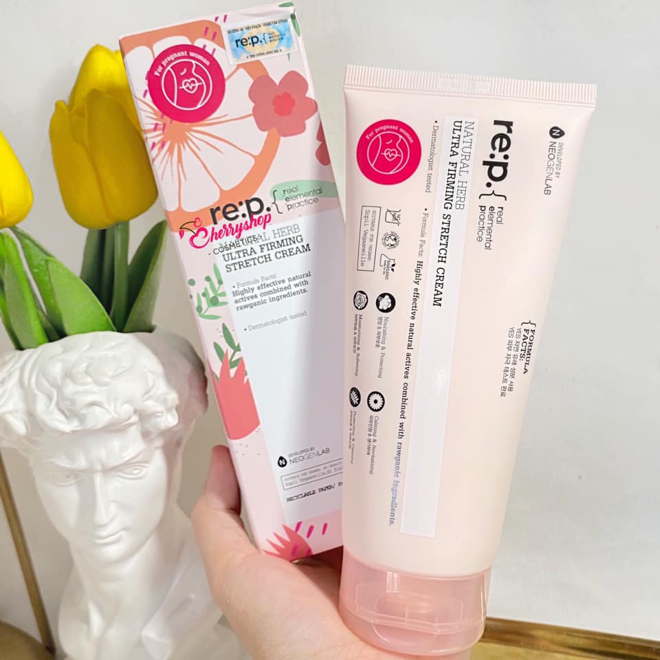Kem giảm rạn RE:P Natural Herb Ultra Firming Stretch Cream