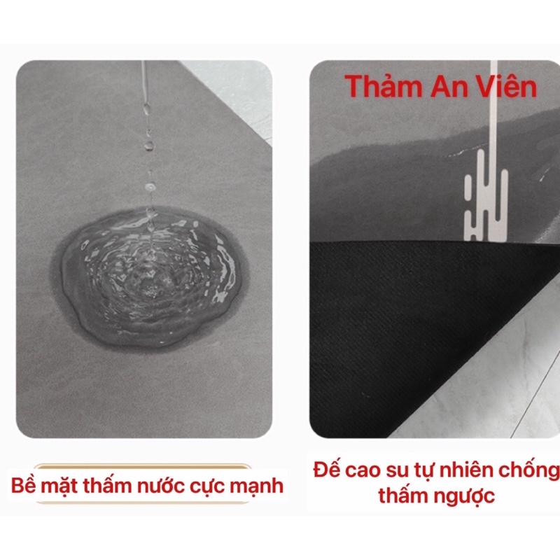 Thảm bếp PVC chống thấm siêu xịn