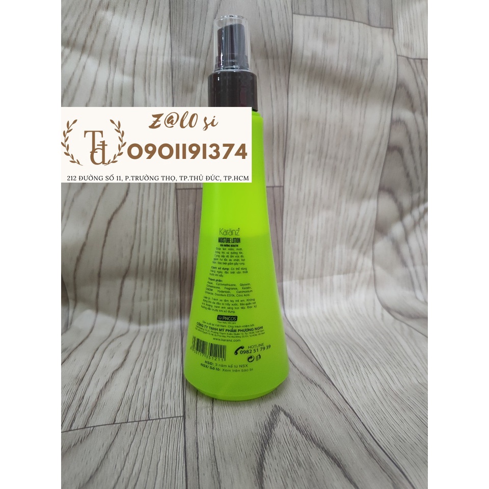 Xịt dưỡng Karanz chai xanh lá