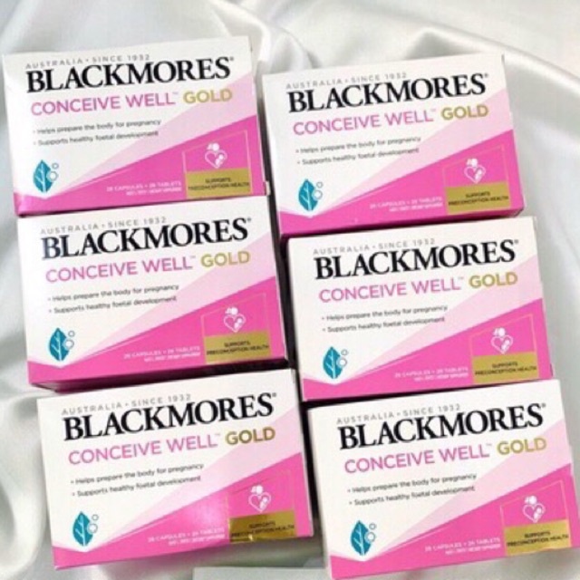 TĂNG KHẢ NĂNG THỤ THAI , BỔ TRỨNG BLACKMORES CONCEIVE ƯELL CỦA ÚC