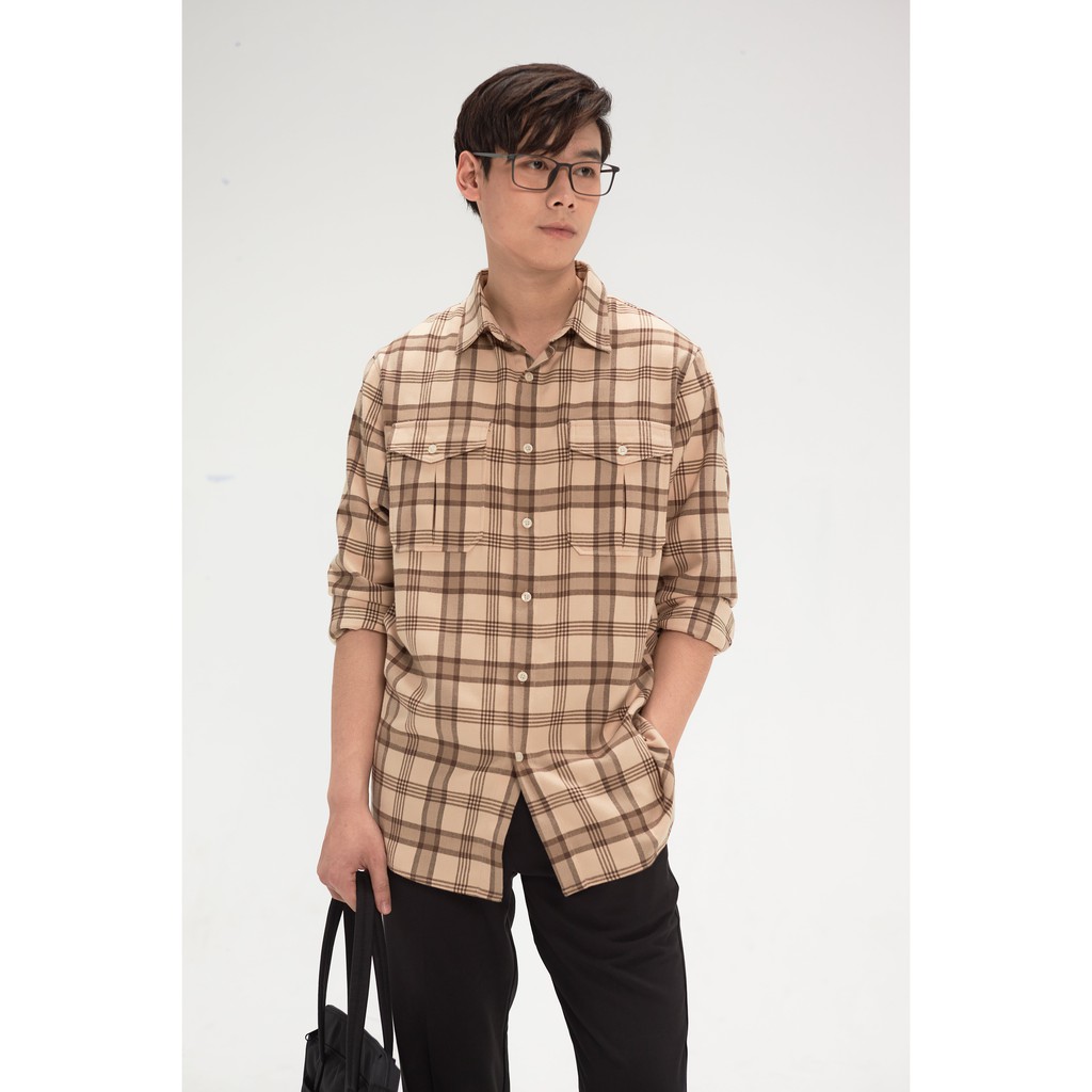 Áo sơ mi kẻ ca rô LOOK JASON SHIRT | BigBuy360 - bigbuy360.vn