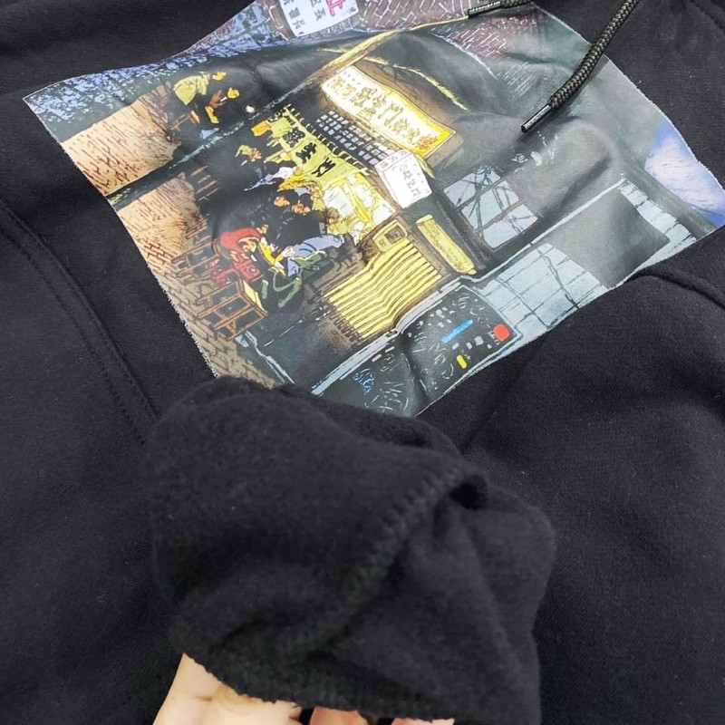Áo Hoodie Nỉ Lót Bông PHỐ NHẬT Unisex