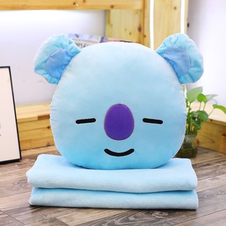 chăn gối 3in1 bt21