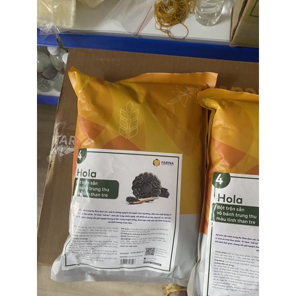 Bột trộn sẵn vỏ bánh trung thu Farina 1kg