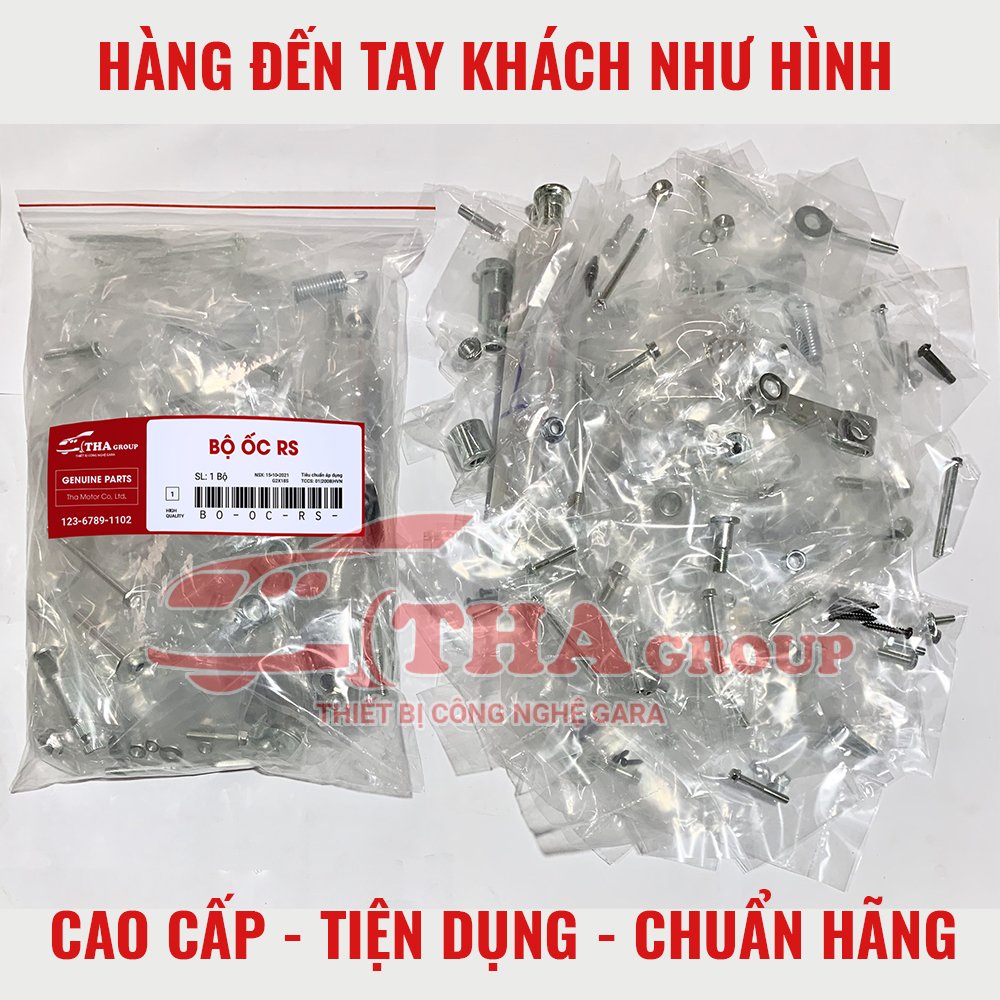 Bộ ốc dàn xe Rs Full Xi Mạ Chuẩn Nhà Máy - Thamotor