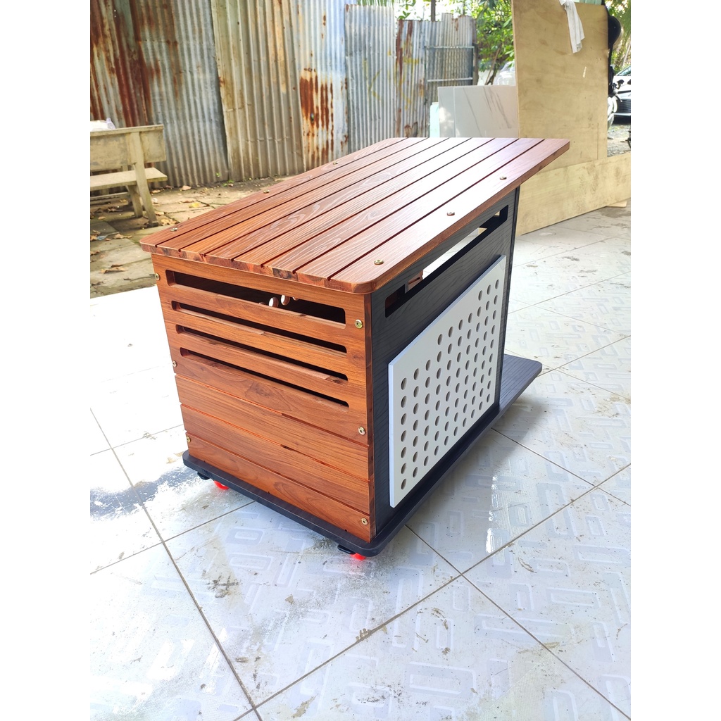 Nhà gỗ cho chó hiện đại PetZou DH006