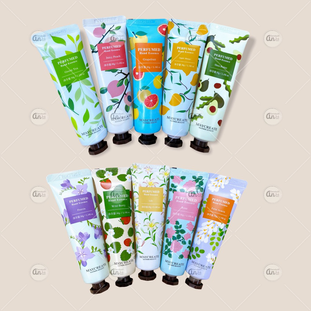 [Đủ vị] Kem dưỡng da tay MayCreate, Kem tay nội địa Trung May Create