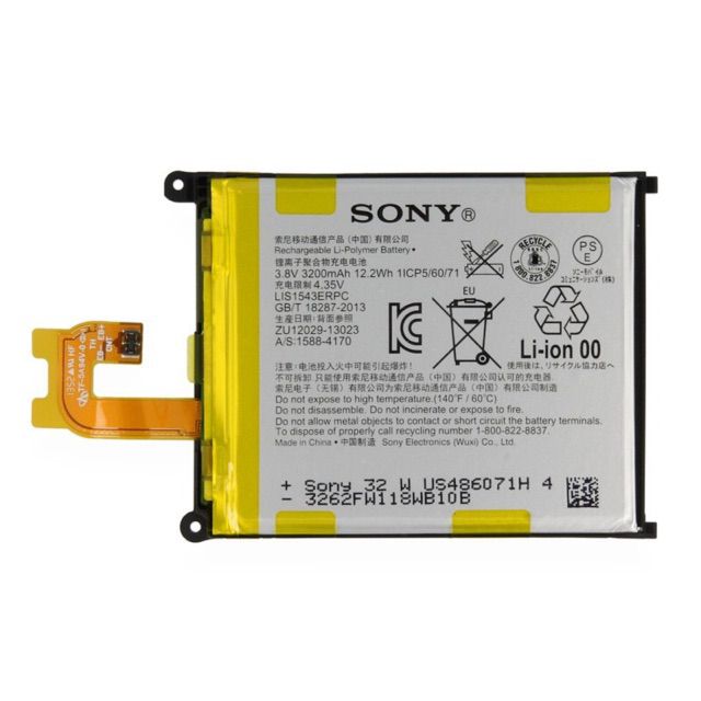 Pin sony xperia Z2 xịn mới 100% _ BH 6 tháng