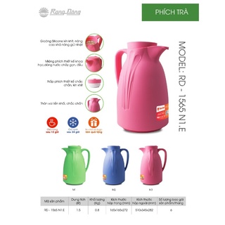 Phích pha trà thảo dược 1,5 lít Rạng Đông-RD 1565 N1.E