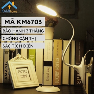 Đèn học kẹp bàn điện ❤Bảo hành 6 tháng❤ Led chống cận thị chuyên nghiệp cho trẻ học sinh KM6702.6703
