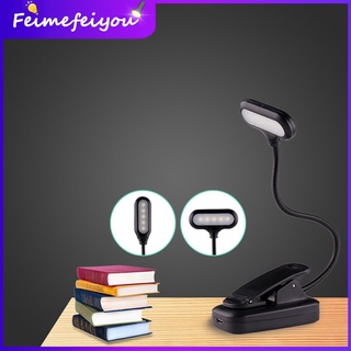Đèn LED sạc USB Clip Sách Đèn bảo vệ mắt Đèn bàn đọc sách linh hoạt cho máy tính xách tay Máy tính xách tay