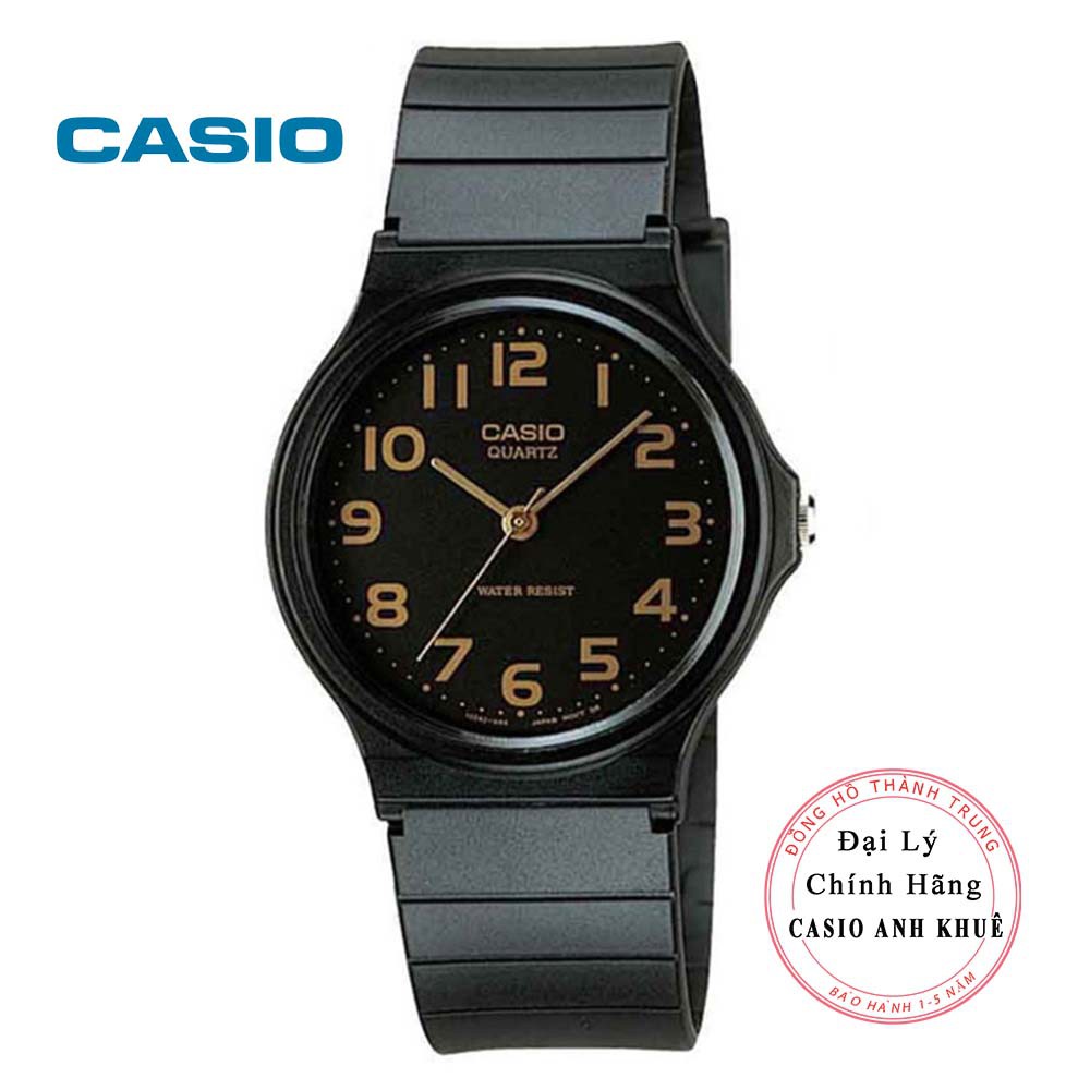 Đồng hồ Unisex Casio MQ-24-1B2LDF dây nhựa