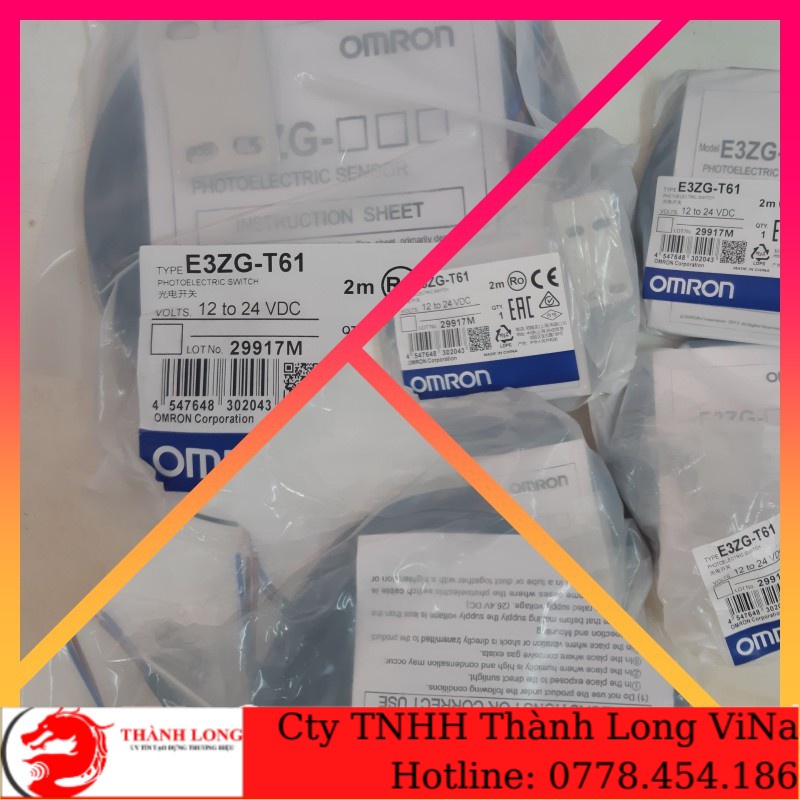 Cảm biến quang  Omron E3ZG-T61