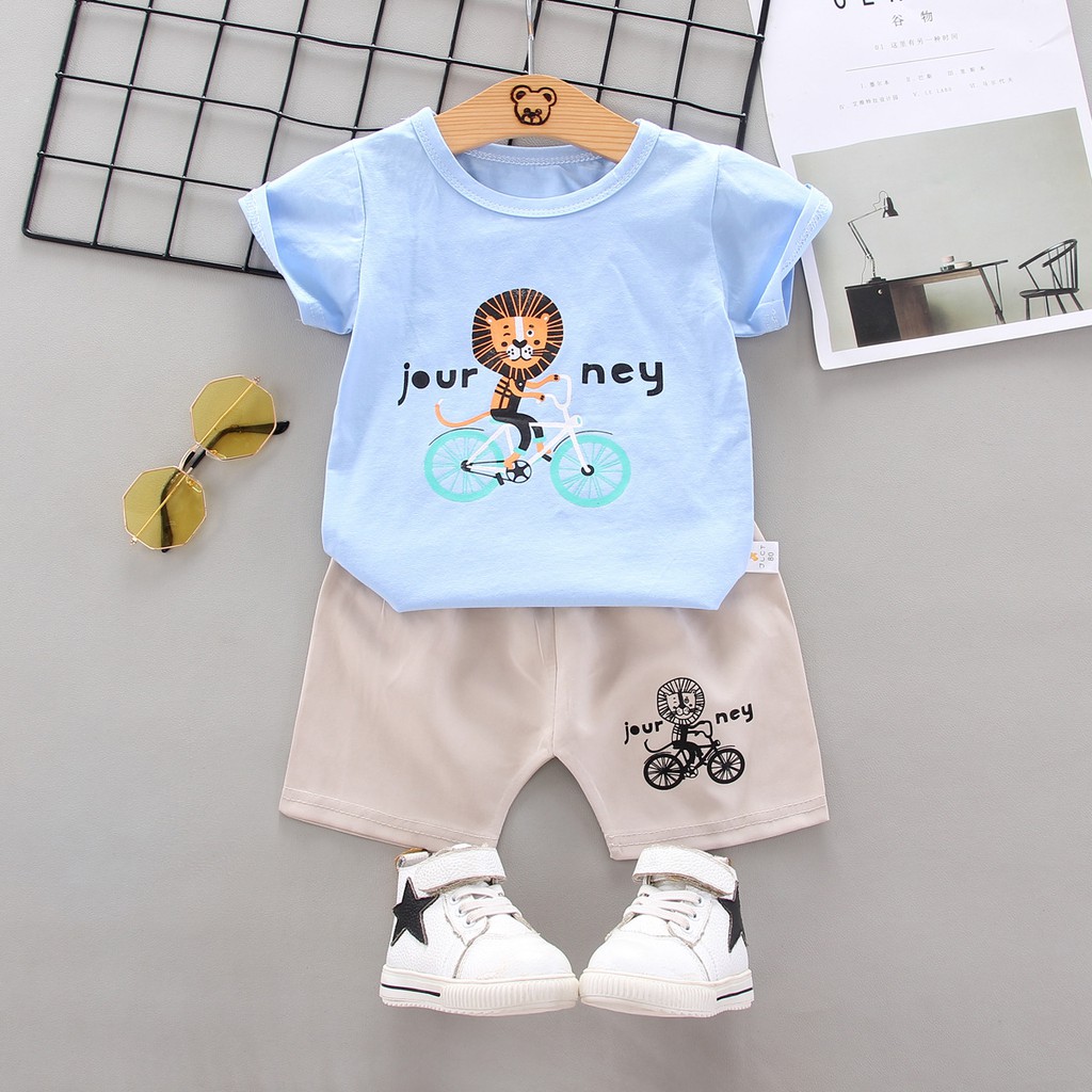 BỘ QUẦN ÁO BÉ TRAI BÉ GÁI COTTON DREAM HEART