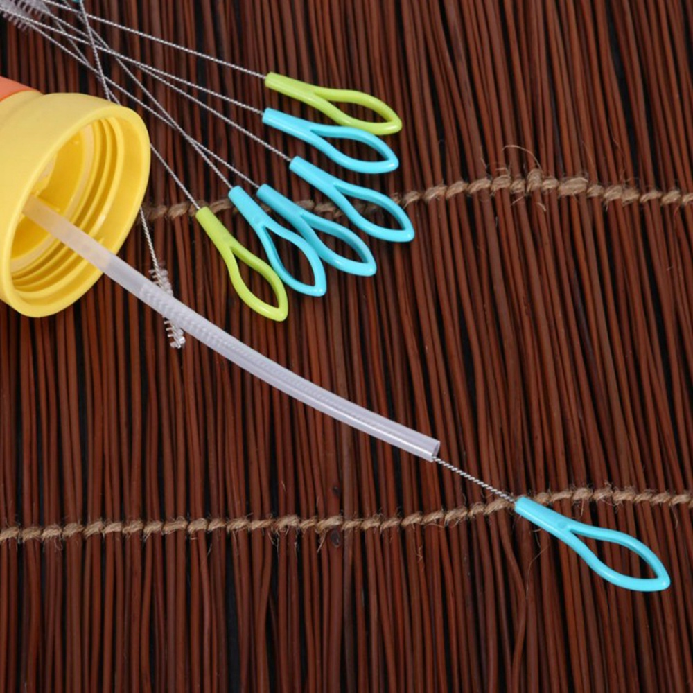 Bộ 10 / 20 Cọ Vệ Sinh Ống Hút / Bàn Phím / Trang Sức Bằng Nilon Mềm Có Thể Tái Sử Dụng