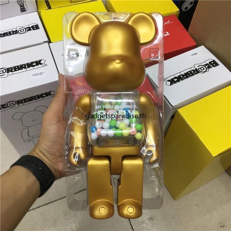 Mô hình nhân vật gấu Qianqiu My First Bearbrick Orangutan kích thước 28cm độc đáo vui nhộn