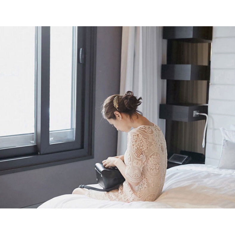 Kẹp tóc hình chiếc lá thời trang cho nữ
