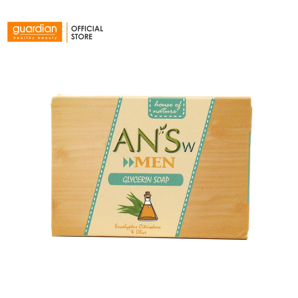 Xà Phòng Thiên Nhiên AN'Sw Bạch Đàn Chanh Và Bạc Hà Dành Cho Nam 100g | BigBuy360 - bigbuy360.vn
