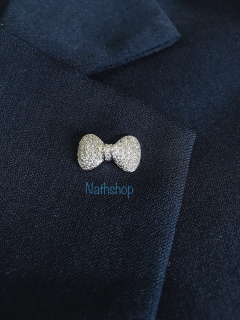 Ghim Cài Áo Đính Đá Rhinestone Sang Trọng