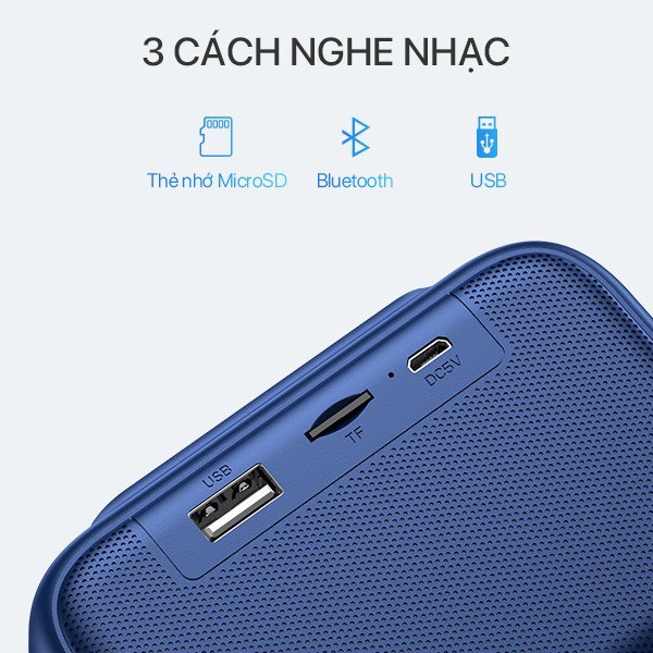Loa Bluetooth Mini Nhỏ Gọn ACOME A1 - Công Suất 5W Hỗ Trợ TWS Ghép Đôi 2 Loa Âm Bass Trầm Chất Lượng Cao