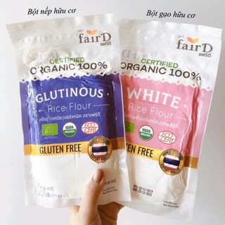 Bột nếp - bột gạo hữu cơ
