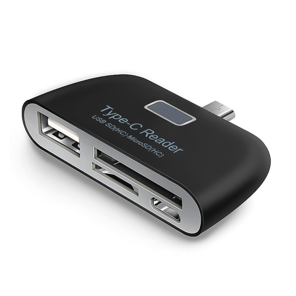 Đầu Đọc Thẻ Nhớ Usb 3.1 Usb-C Tf Sd Otg 3 Trong 1