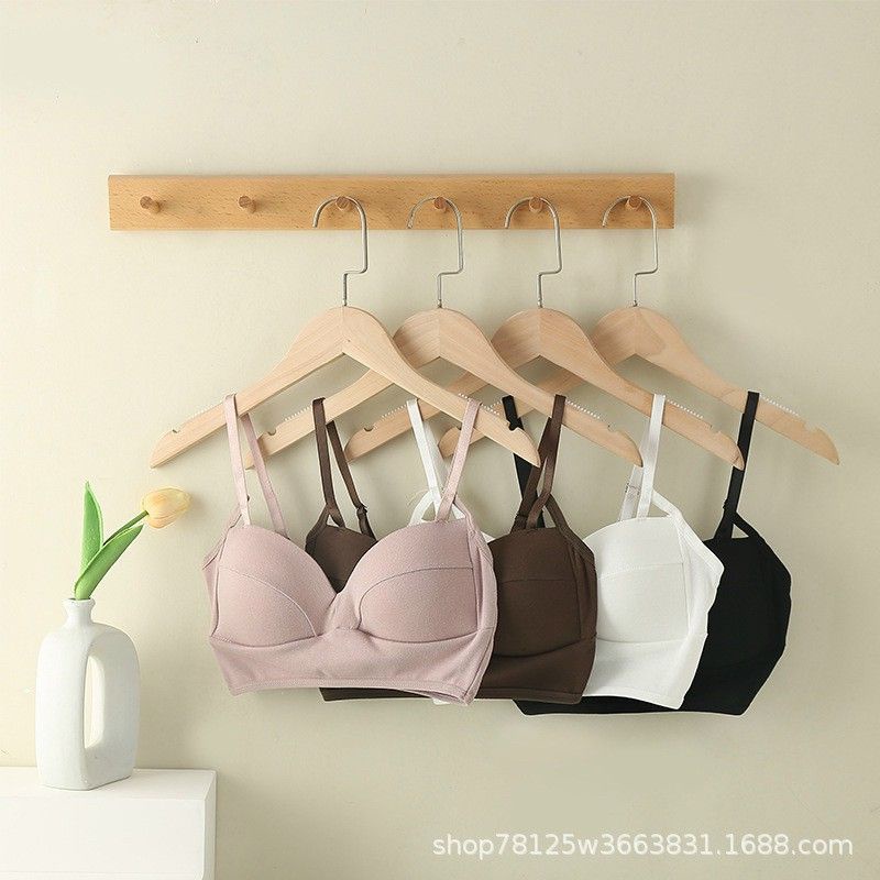 Áo Bra Cotton 2 Dây Có Mút Đệm Siêu Nhẹ Hàng Cao Cấp Mã 8281