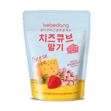 Phô Mai Hoa Quả Khô Sấy Lạnh Cho Bé Ăn Dặm BEBEDANG