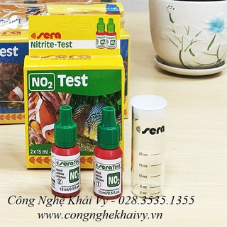 Test Nitrit (NO2) SERA- Kiểm tra nồng độ nitrit trong nước