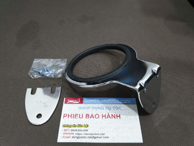 Kệ Inox 304 Treo Máy Sấy Tóc Chịu Cao. Gá Treo Máy Sấy Kim Loại Không Gỉ Kèm Ốc.