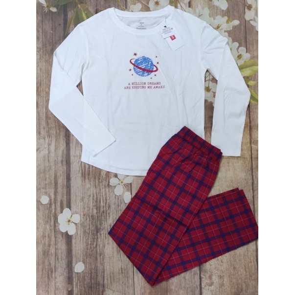 Bộ cotton mặc nhà nữ Canifa