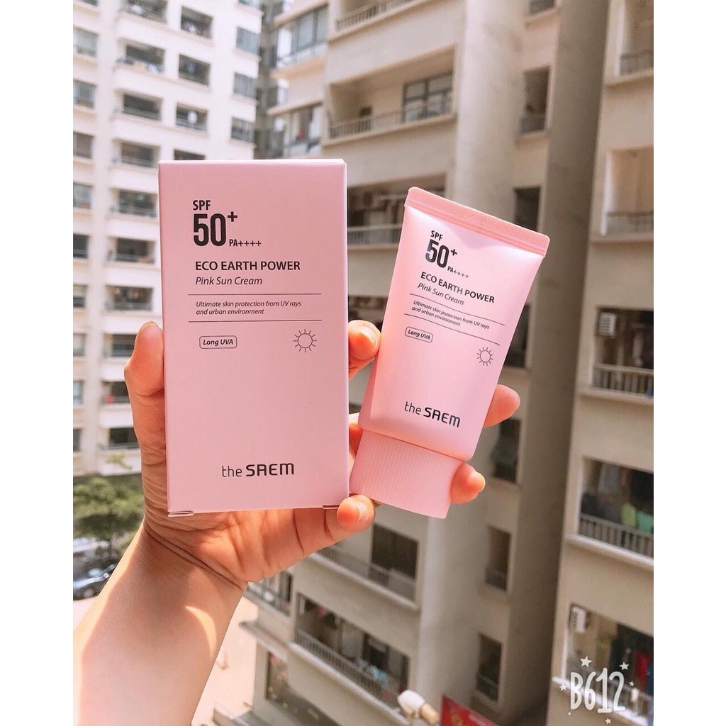 Kem Chống Nắng The Saem 💥Freeship💥 Chống Nắng Vật Lý SPF50+ Dưỡng Trắng, Kiểm Soát Dầu Nhờn SP4 | BigBuy360 - bigbuy360.vn