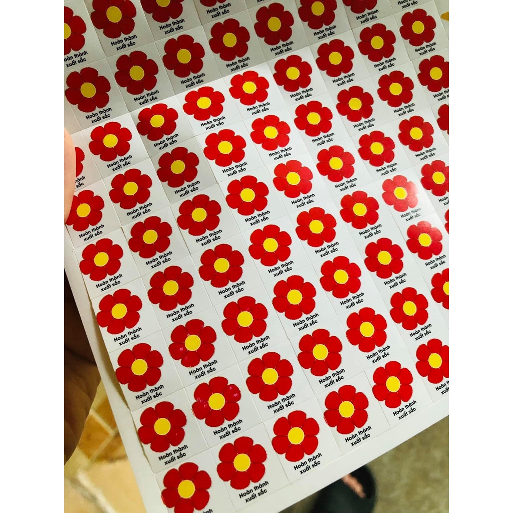 sticker khen thưởng học sinh