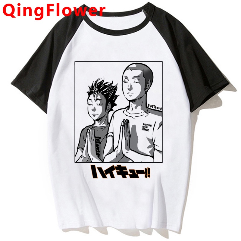 Áo nam Tay Ngắn In Hình Nhân Vật Anime Nhật Bản Oya Oya Haikyuu