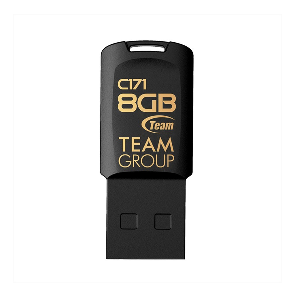 USB 2.0 Team Group C171 8GB chống nước Taiwan (Đen) - Hãng phân phối chính thức