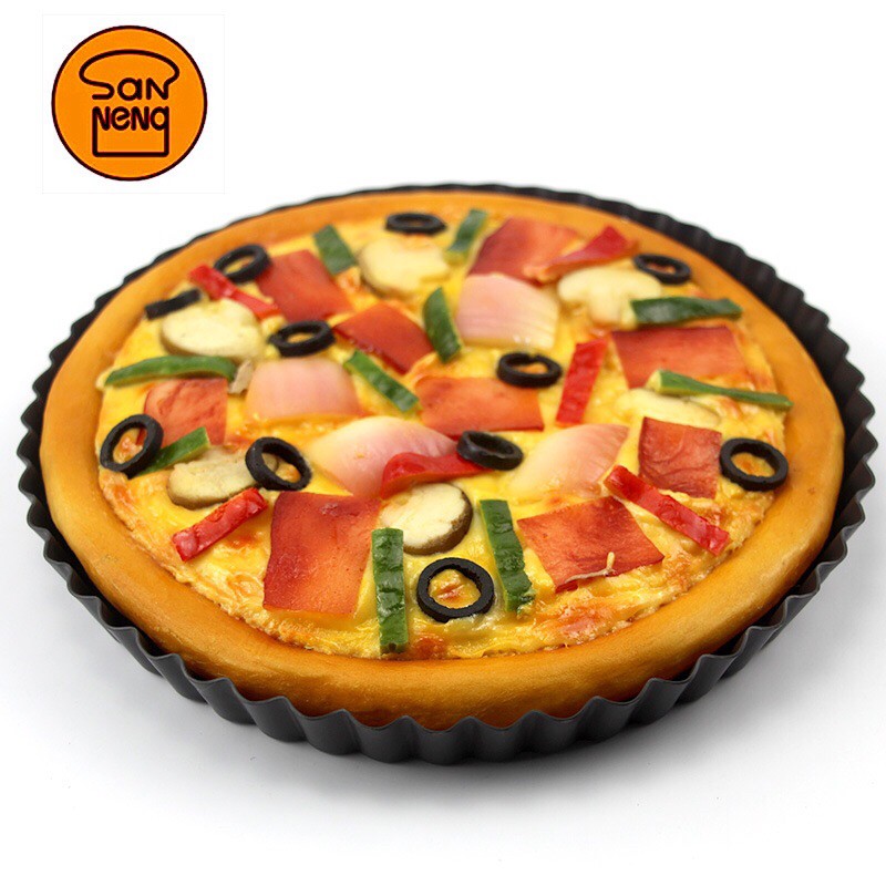 Khuôn Tart Tròn Đế Rời Chống Dính Nhiều Size