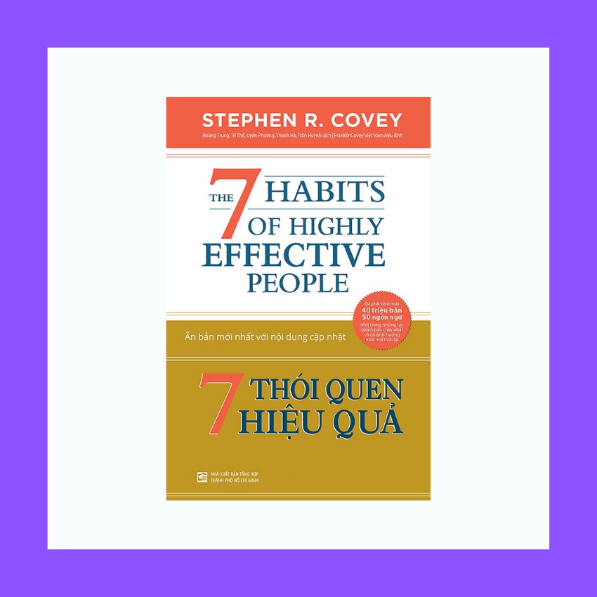 Sách 7 Thói Quen Hiệu Quả