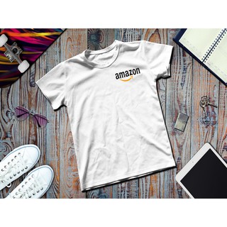 Áo thun nam in hình logo amazon