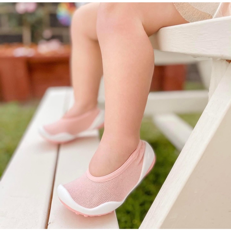MADE IN KOREA GIÀY TẤT CHO BÉ FLAT PINK