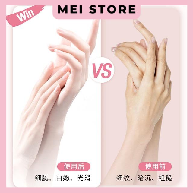 Mặt Nạ Dưỡng Tay Maycreate Giúp Dưỡng Ẩm Trắng Da Chống Lão Hóa Da - Màu Hồng