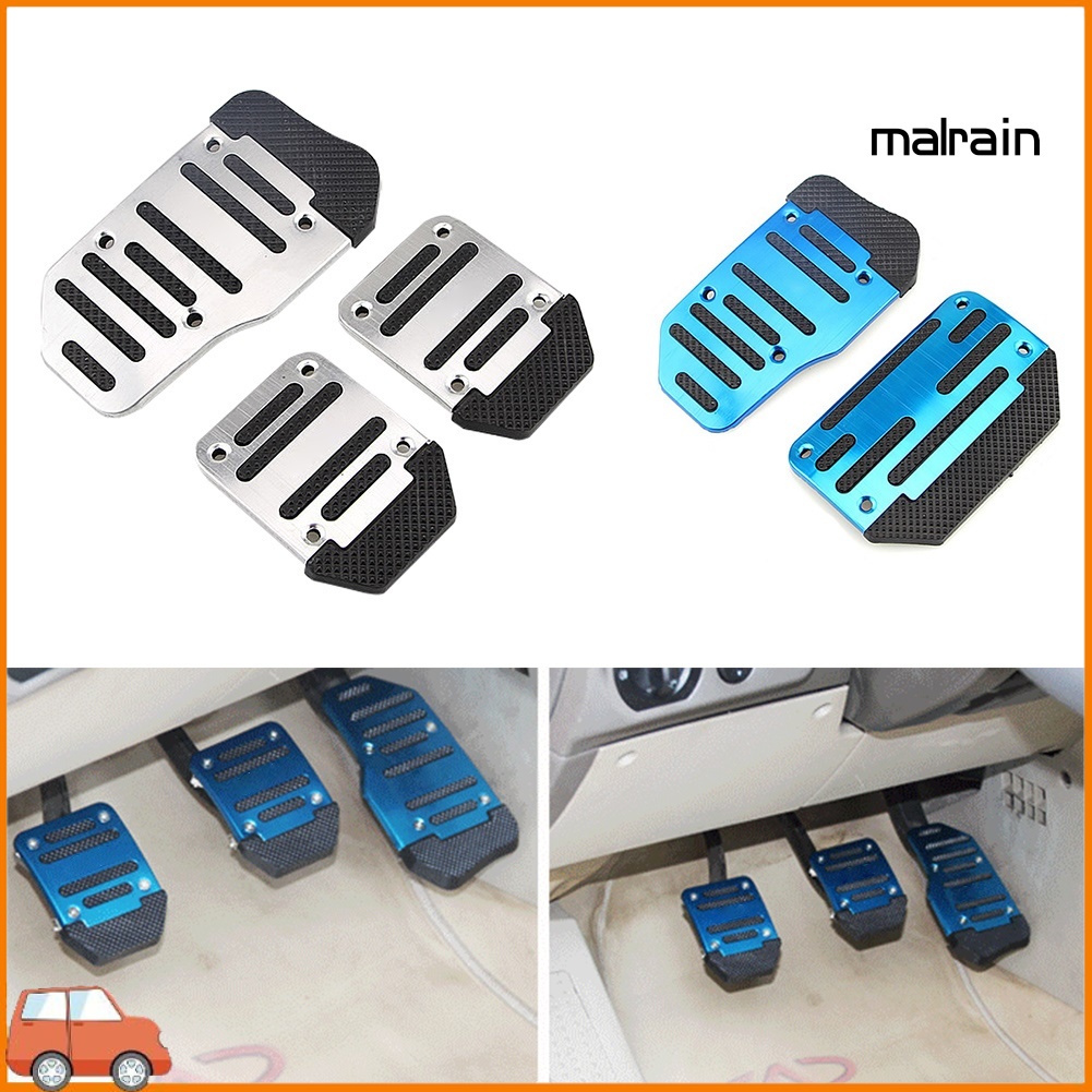 Set 2/3 Bàn Đạp Kim Loại Cho Xe Hơi