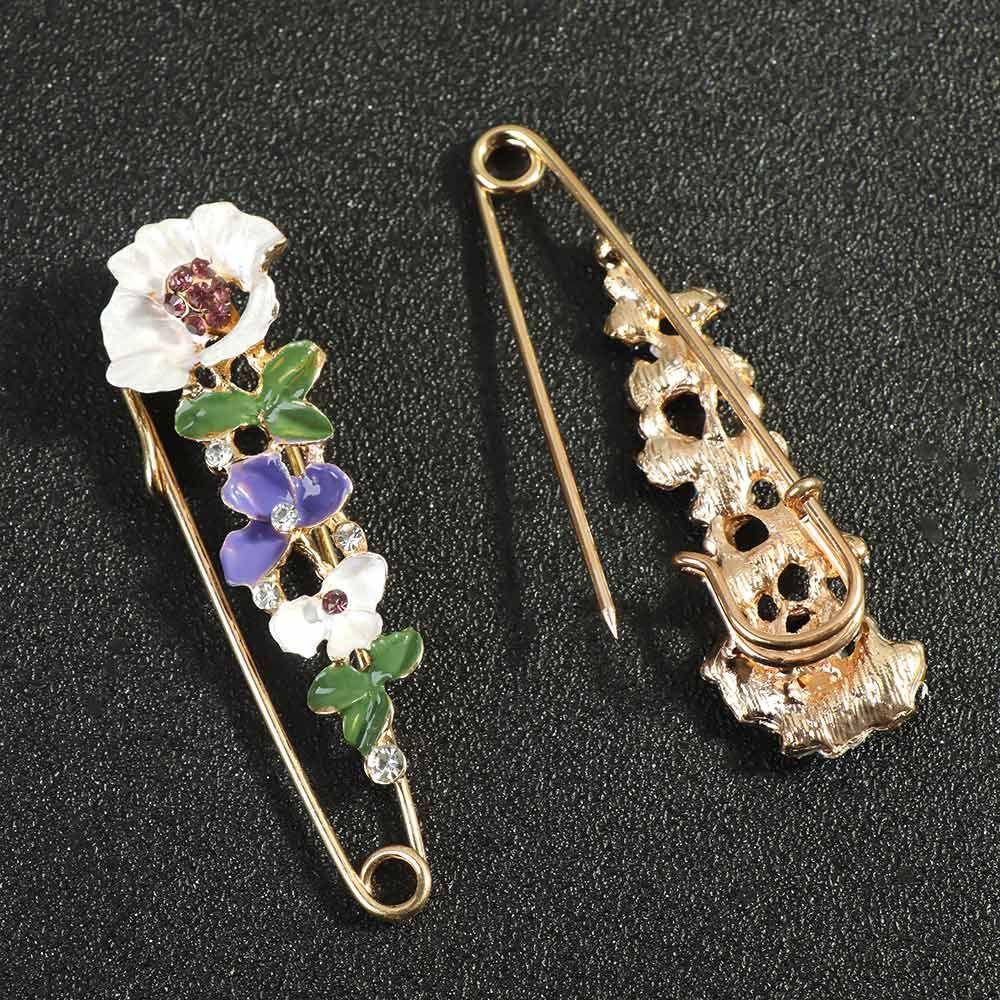 Trâm Cài Áo Hình Hoa Back2Lip Thời Trang Cho Nữ|Huy Hiệu Cài Áo Thiết Kế Dễ Thương