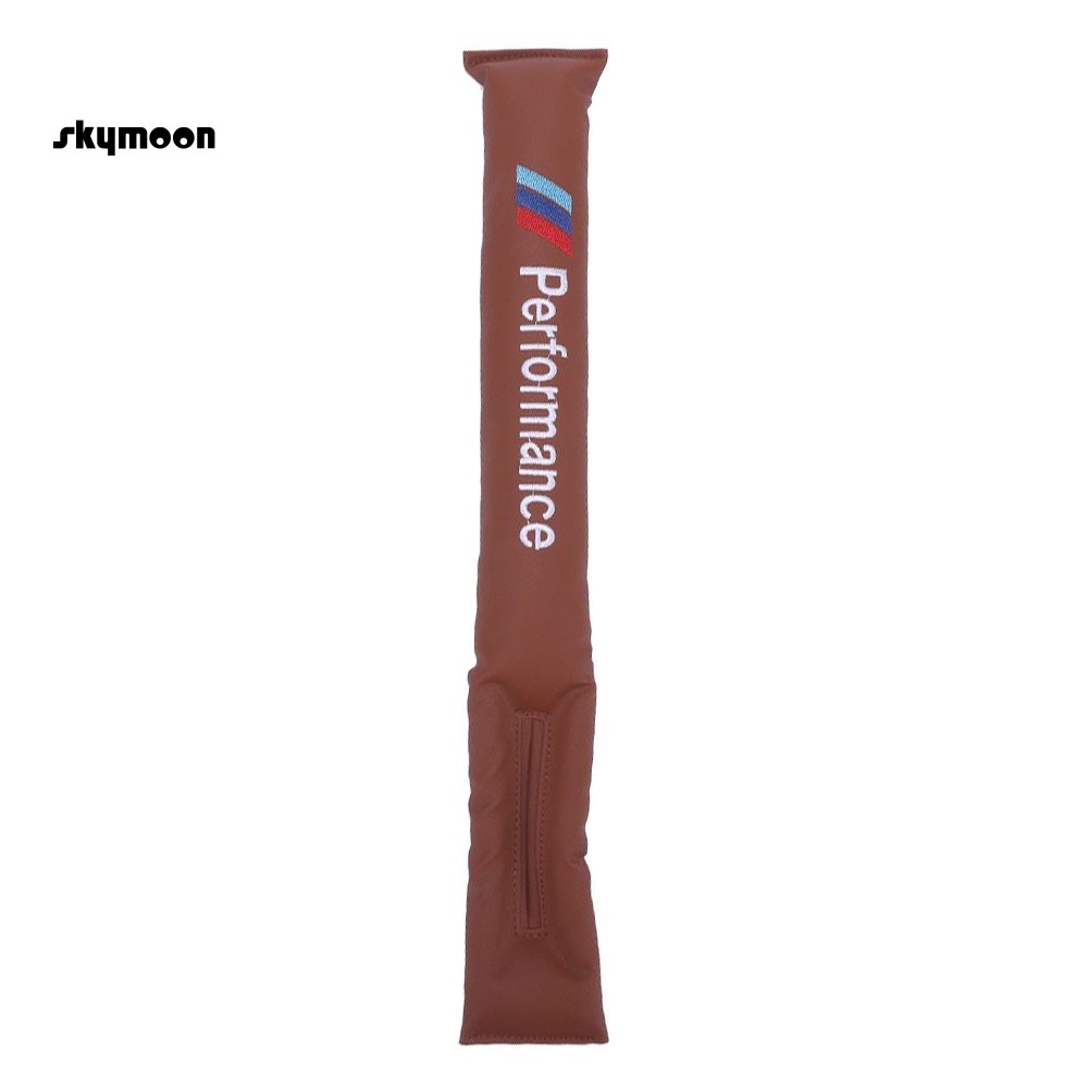 【SKY】 Embroidered Car Seat Slit Gap Leak-proof Filling Strip for BMW 1/2/3/5 Series