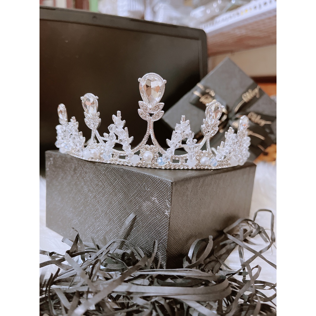 Vương Miện Cô Dâu Pha Lê